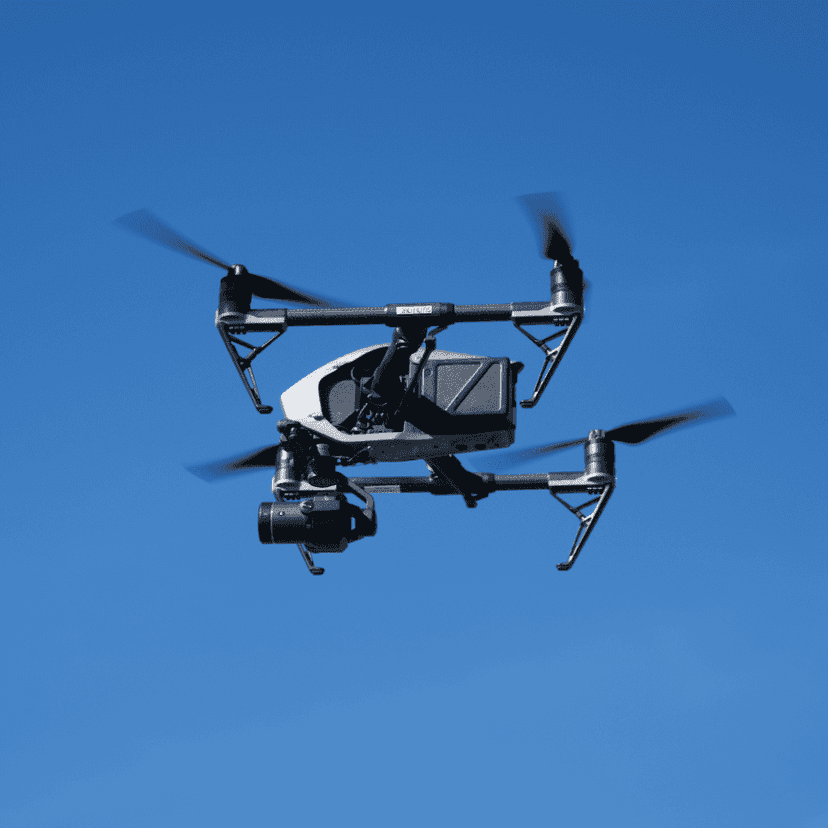 Tournage en drone de l'agence Grain Blanc Production