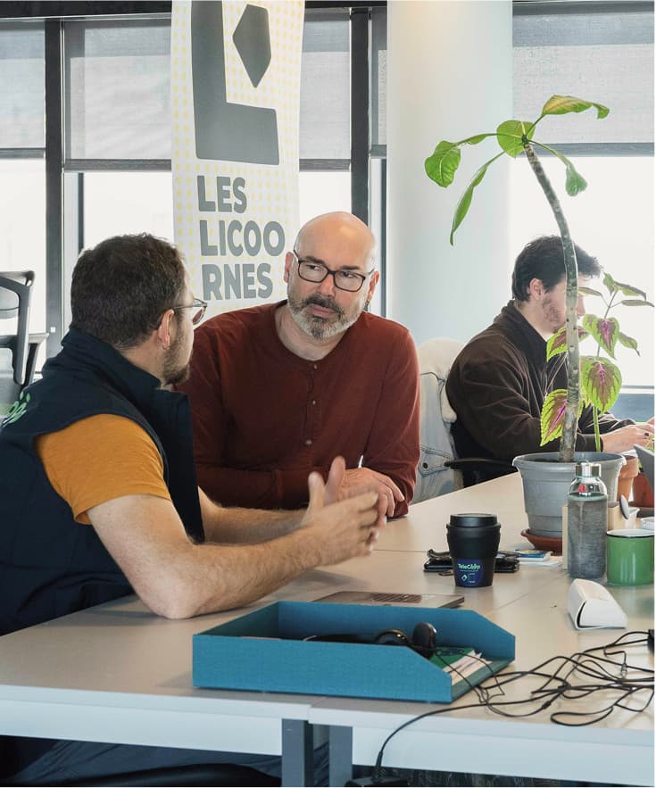 les licoornes discussion Arnaud fondateur agence grain blanc